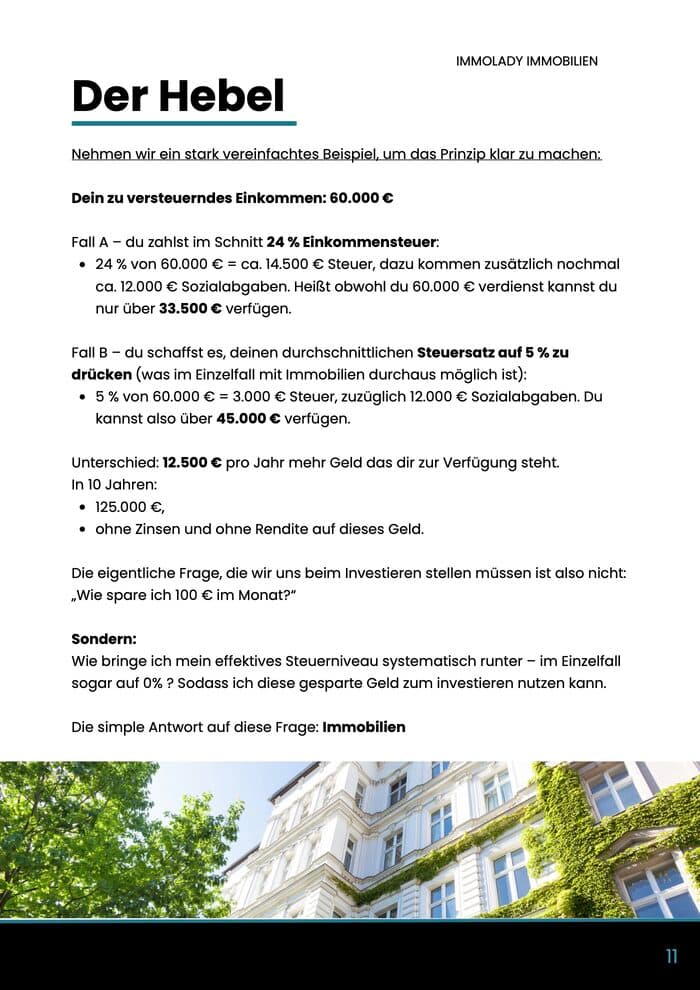 Seite 11 aus dem Immo Guide
